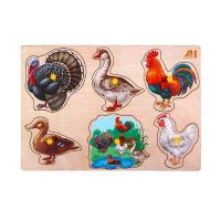 Рамка-вкладыши "Птицы на ферме"