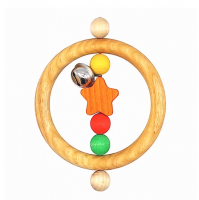 Погремушка "Звездочка" с бубенчиком