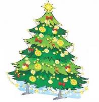 Декорация "Ёлка новогодняя"