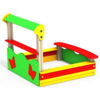 Песочница для детской площадки "Полянка"