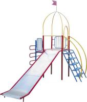 Игровой комплекс 2 скат нерж. (h=0,9 м)