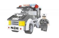 Конструктор "Полиция" машина, 103 детали