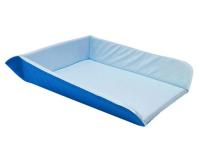 Матрас для пеленания со складными бортиками, двусторонний (для мальчика)