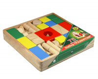 Конструктор по программе "Развитие", 75 деталей (цветной)