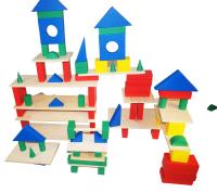 Деревянный конструктор Агаповой, программа Крыловой (95 деталей)