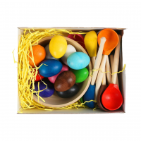 Счетный материал  «Яички и ложки»