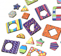 Игровой набор ВЕСЕЛАЯ ГЕОМЕТРИЯ (по методике Сегена) (ХДФ, УФ печать)