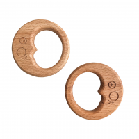 Деревянный грызунок "Месяц"