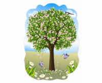 Декорация «Дерево весной»