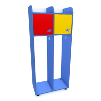 Шкаф для бассейна, 2 секции (ЛДСП влагостойкая)