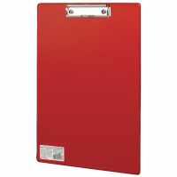 Планшет с зажимом А4, красный