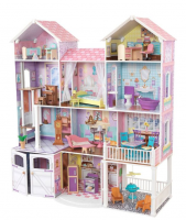 Дом для классических кукол до 32 см "Загородная усадьба"с мебелью