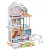 Кукольный домик  Хэлли, с мебелью 27 элементов