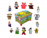 Театральный сундучок №5 (25 кукол)