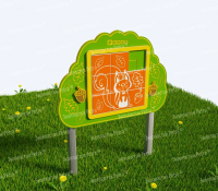 Игровой развивающий модуль «Пятнашки». Модель: «Белочка»