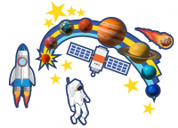 Набор декоративных элементов ПАРАД ПЛАНЕТ