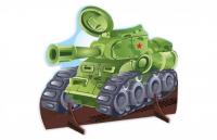 Двусторонняя декорация "Танк"