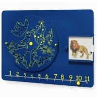 Дидактическая панель "Космический зоопарк"