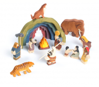 Набор из дерева ПЕЩЕРНЫЕ ЛЮДИ