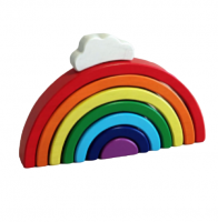 Радуга, цветная