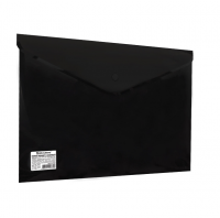 Папка-конверт с кнопкой А4, до 100 листов, непрозрачная