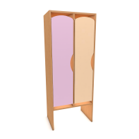 Шкаф детский "Дружок", двухсекционный