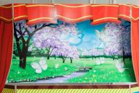 Экран для кукольного театра осень-весна