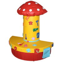 "Песочница" диван полукруглый с дидактическими элементами