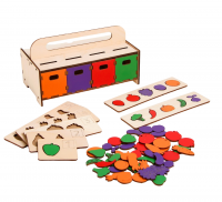 Сортер-сундучок «Фрукты-Овощи»