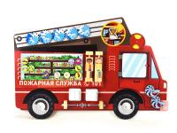 Бизиборд настенный ПОЖАРНАЯ СЛУЖБА. Серия ТРАНСПОРТ