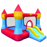 Батут надувной «Замок большой»