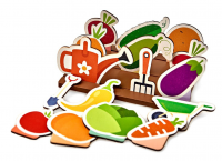 Дидактический материал ВЫРАЩИВАЕМ УРОЖАЙ (ХДФ, УФ печать)