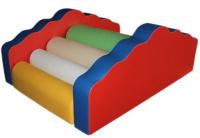 Горка с полуцилиндрами