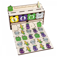 Сортер-комодик "Овощи"