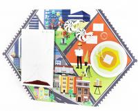 Бизиборд настенный АРХИТЕКТОР. Серия ИЗУЧАЕМ ПРОФЕССИИ