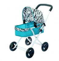 Коляска для кукол Зебра