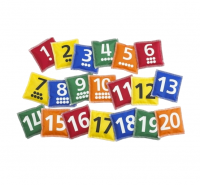 Мешочки с цифрами. Набор 20 шт.