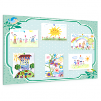 Магнитная панель "Лесные птицы"