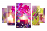 Модульная картина "Вечерняя композиция"