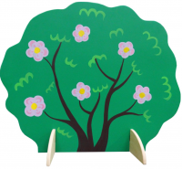 Деревянная декорация "Кустик"