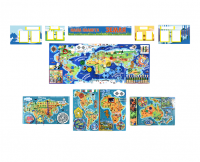 Комплект бизибордов (дидактических панелей) и декоративных панелей "Ознакомление с окружающим миром". Серия: НАША ПЛАНЕТА - ЗЕМЛЯ