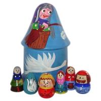 Пальчиковый театр в домике "Гуси-лебеди"