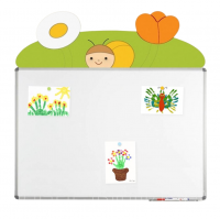 Декорация для магнитной доски "Жук на лугу"