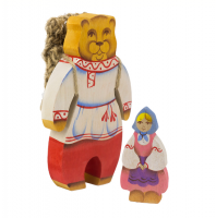 Набор МАША И МЕДВЕДЬ (2 ФИГУРЫ)