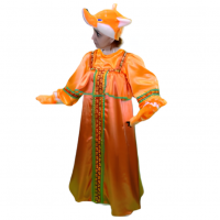 Карнавальный костюм для взрослых "Лиса Патрикеевна"