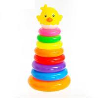 Пирамидка «Цыплёнок», 8 колец