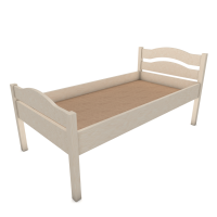 Кровать детская одноярусная (1468х652х620 мм)