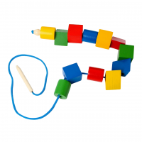 Шнуровка "Геометрические фигуры", 12 элементов