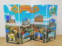 Напольная ширма гармошка "Достопримечательности Выборга"