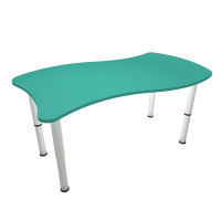 Стол Волна, регулируемый по высоте (г.р. 0-3), 1200х560 мм, ЛДСП